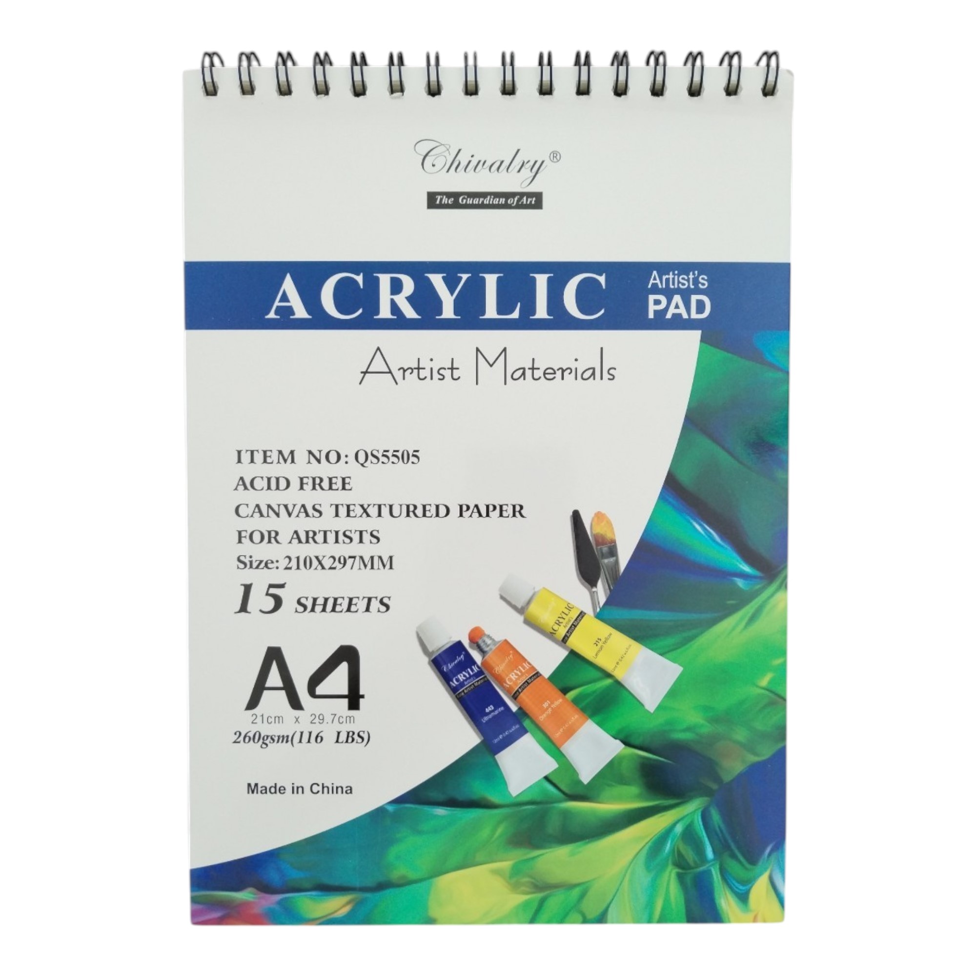 Dual Pack - Acrylic Artist's Pad + Premium Sketch Book - 2