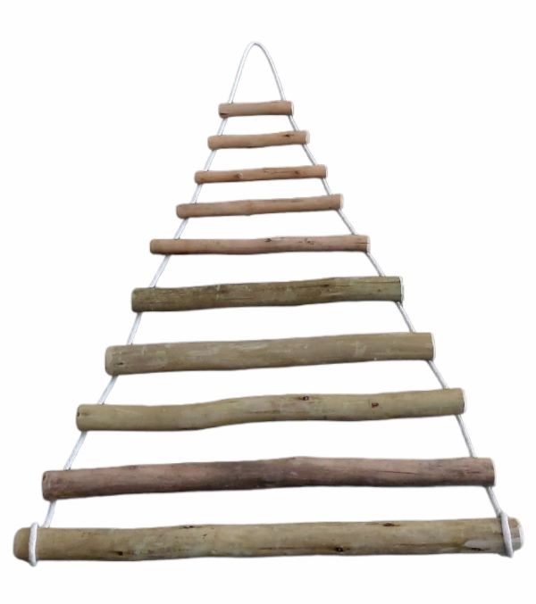 Wooden Hanging Christmas Tree