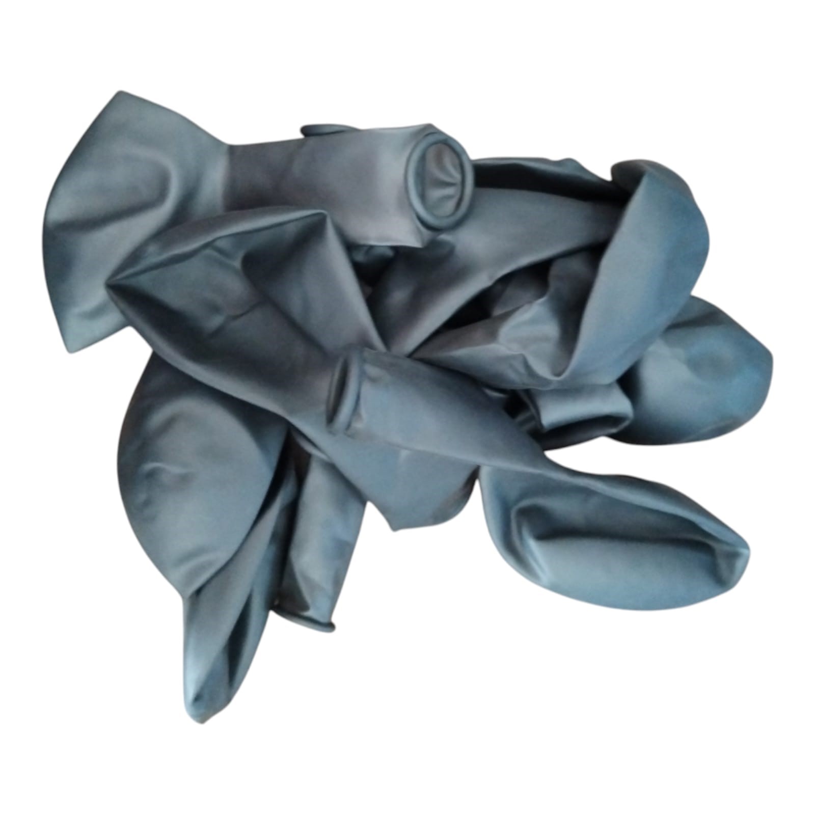 Graduation Balloon Pack - Blue, Black and Silver - 6