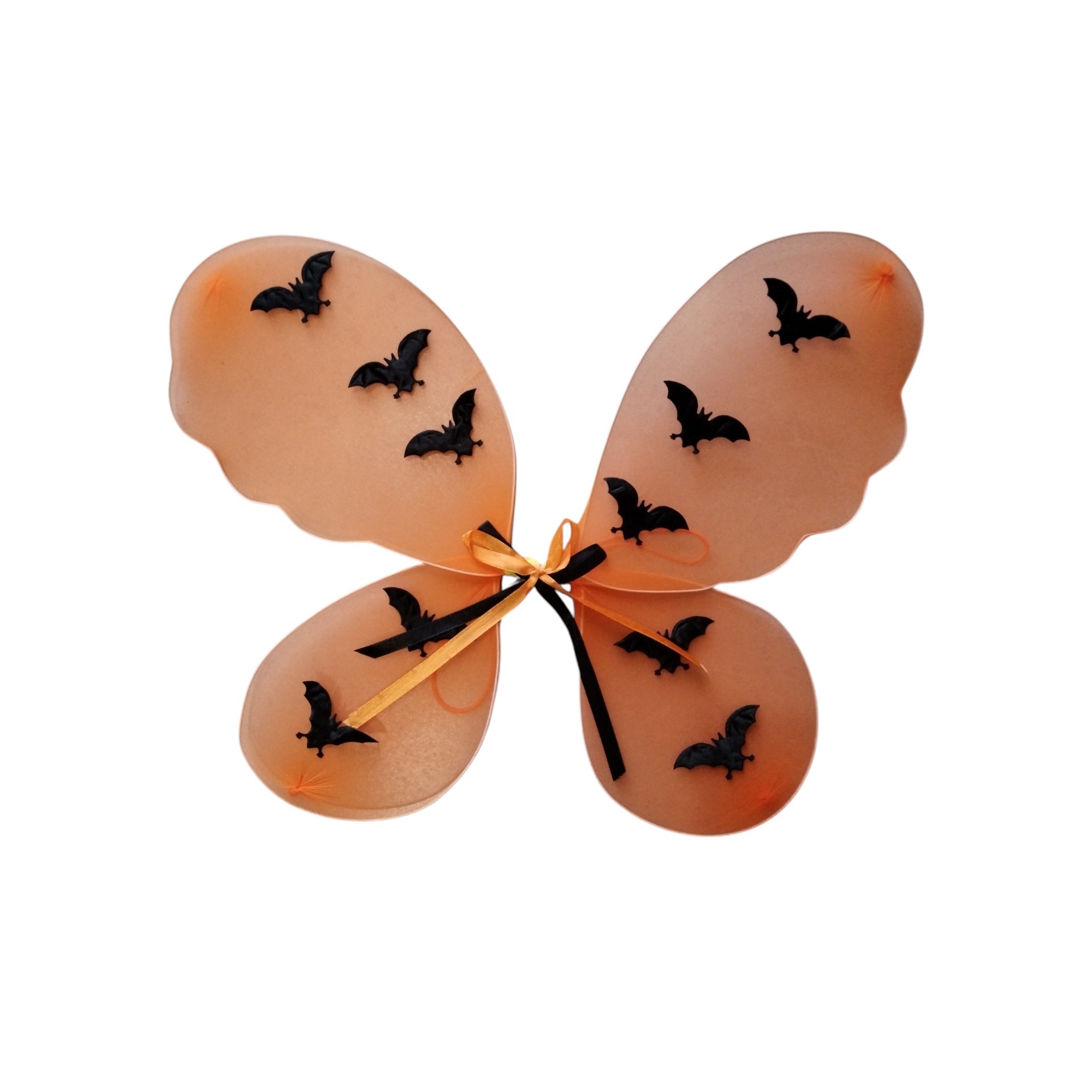 Spooktacular Orange Halloween Tutu & Wings Set — Includes a Mini Tub of Black Fairy Dust. - 2