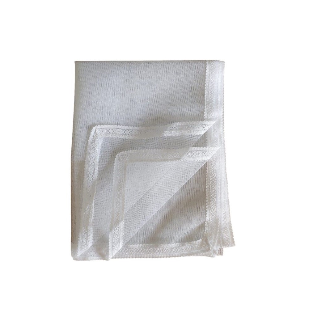 150 x 180 cm Handmade Food Net with Delicate Lace Border