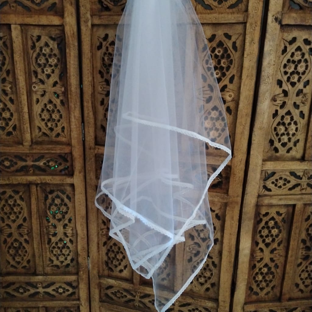 150 x 180 cm Handmade Food Net with Delicate Lace Border - Twin Pack - 4