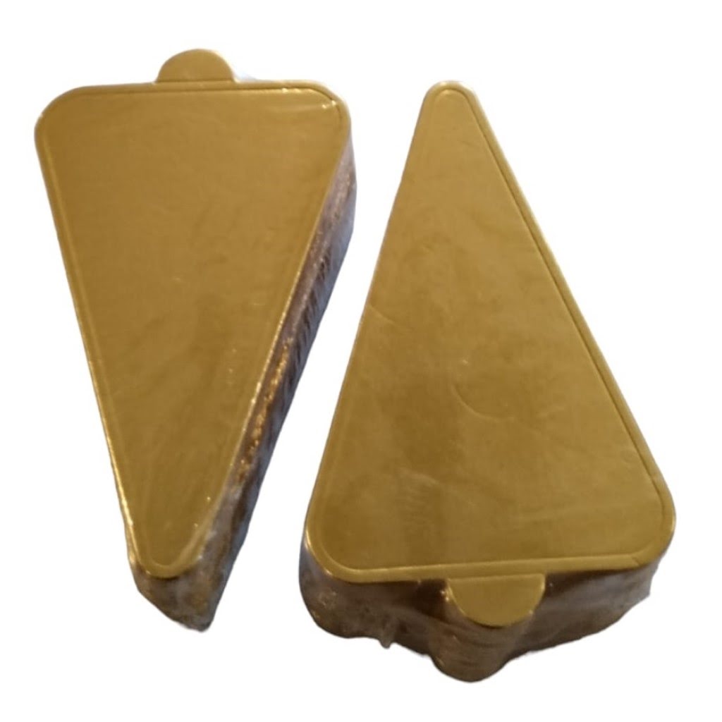 Gold Mini Cake Board Base – 50 Individual Servings - 2