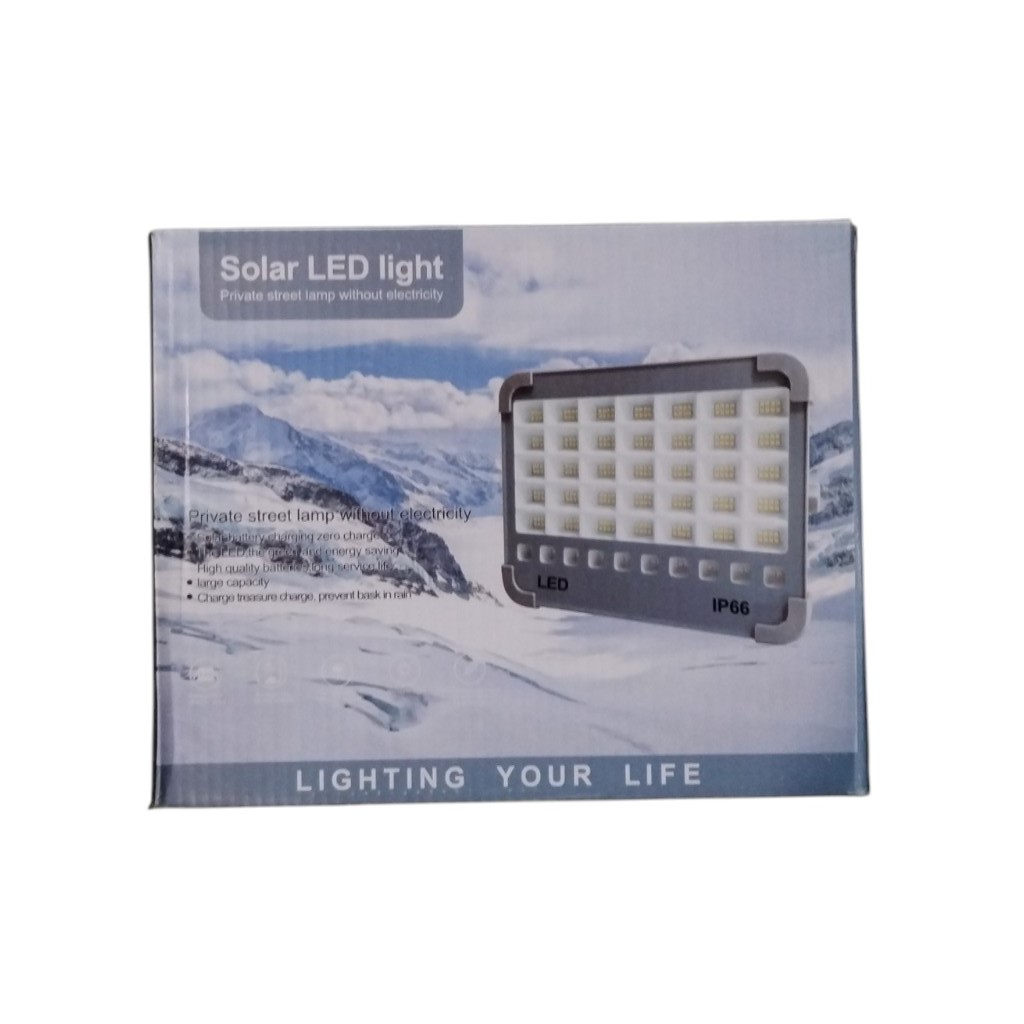 Solar LED Light — IP66 Weatherproof, Solar + USB Rechargeable - 6
