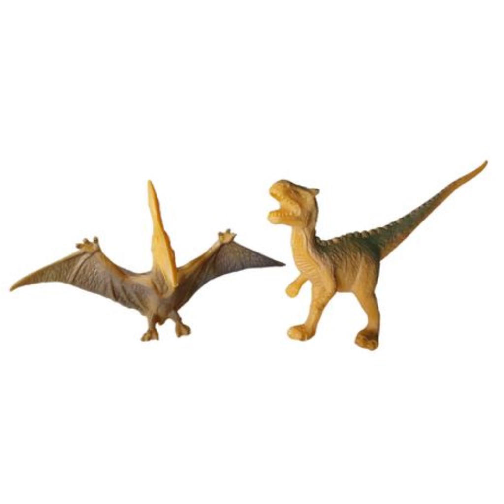 16 Dinosaurs with 4 Palm Trees – In a Convenient Plastic Container. - 5