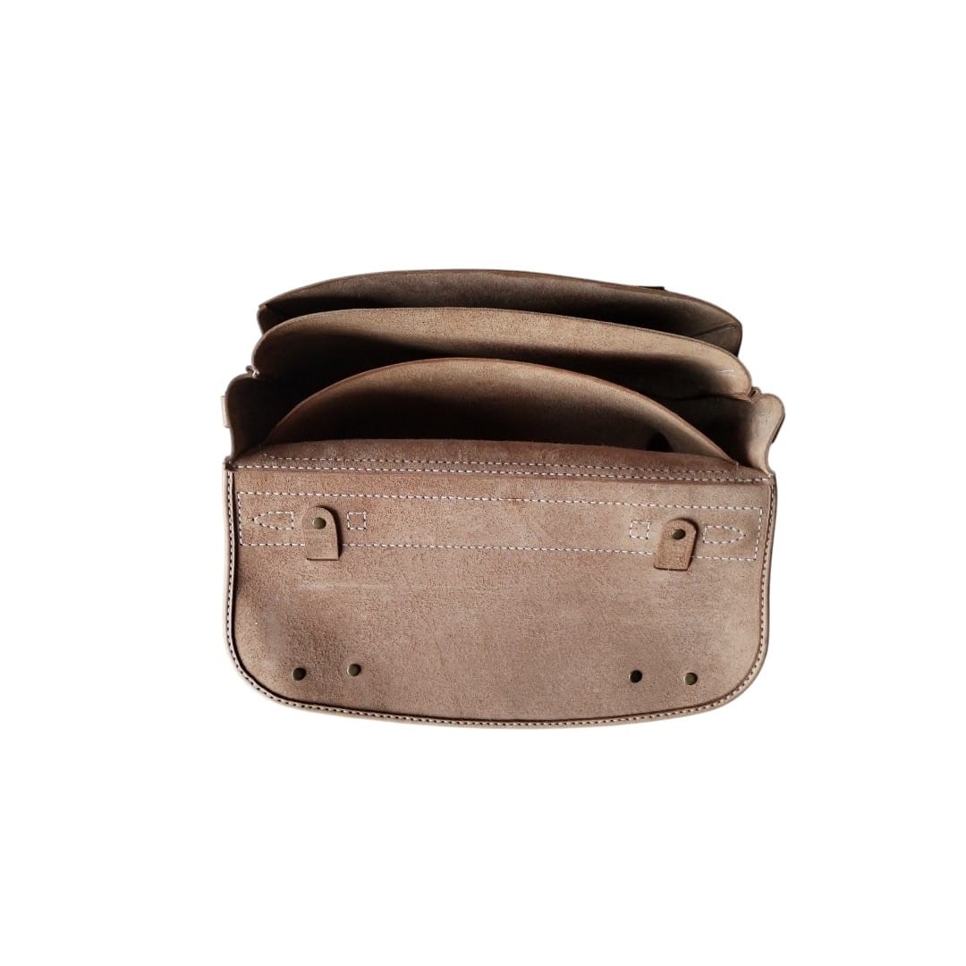 Premium Vegetable Tanned Leather Attaché Case - 6