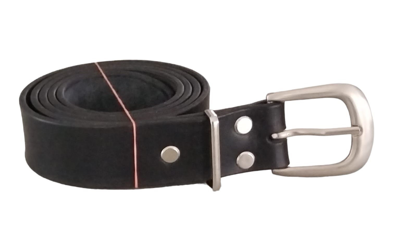 Men's 35mm Formal Pin Buckle Leather Belt - 2